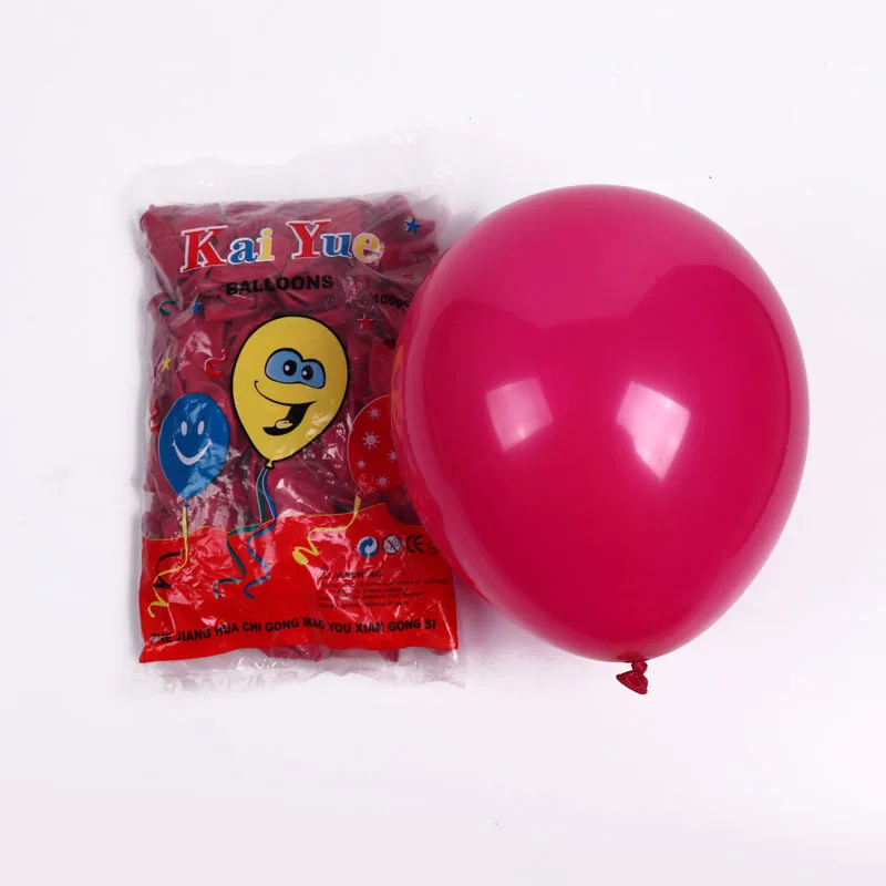 Manufacturers Direct Selling Hyatt 10-Inch 2.3 Grams Imitation Balloon Matt Thick Wedding Birthday Decorative Balloon Wholesale