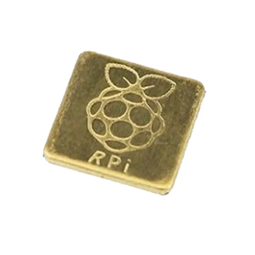 Подходит для Raspberry Pie 3b + теплоотвод цельный Чистый медный