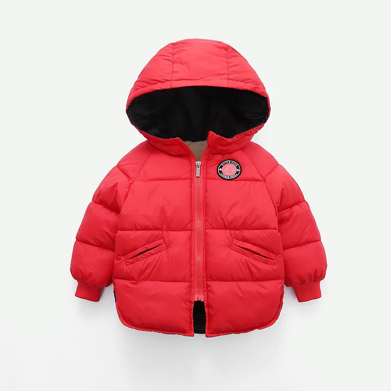 Куртка для маленьких девочек; коллекция года; сезон осень-зима; куртка для девочек; пальто; детская теплая верхняя одежда с капюшоном; детская одежда; пальто для маленьких девочек