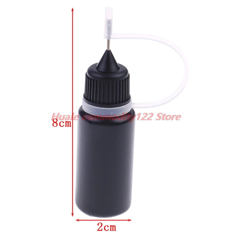 New 5pcs 10/30ml Empty Plastic Squeezable Dropper Bottles Eye Liquid Dropper Needle Tip Drop Refillable Bottle