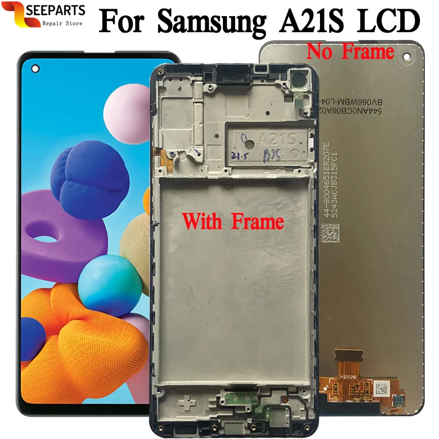 Для Samsung Galaxy A21s ЖК-дисплей A217F/DS сенсорный экран дигитайзер сборка для A217F ЖК