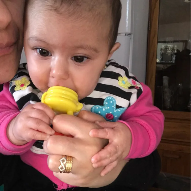 Baby Fresh Food Nipple Baby Pacifiers Feeder Kids Fruit Feeder Nipples Feeding Safe Baby Supplies Nipple Teat Pacifier Bottles