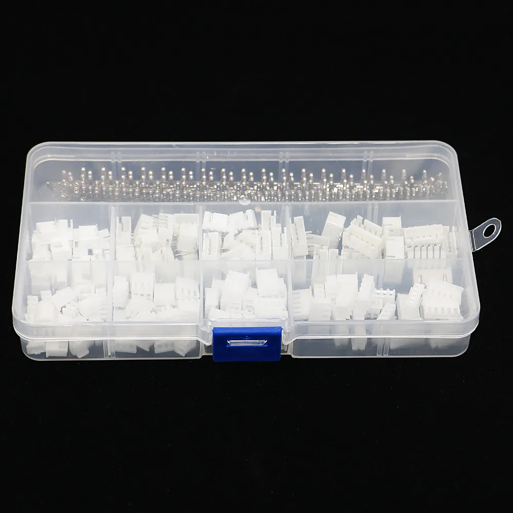 2/3/4/5Pin JST-XH 2.54mm Dupont Connector Male/Female Wire Cable Jumper Pin Header Housing Connector Terminal Kit 360pcs wire connectors wiring connector