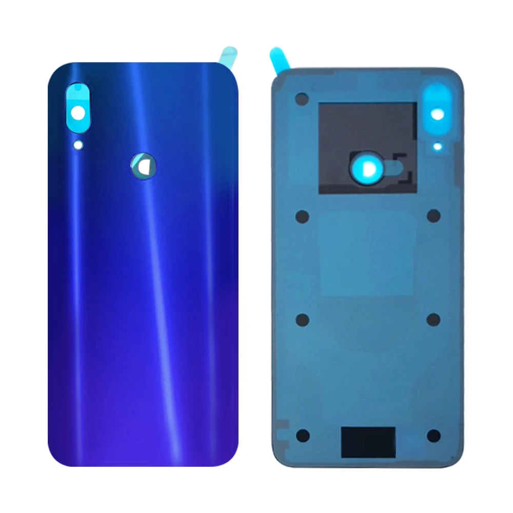 Для Xiaomi Redmi note 7 крышка батареи Задняя стеклянная панель Задняя Дверь Корпус чехол для Redmi note 7 pro Задняя крышка батареи дверь
