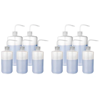

10 Watering Cans for Watering Cans, Squeeze Bottles for Juicy Watering of Plants and Flowers, 4 1000ML and 6 500ML