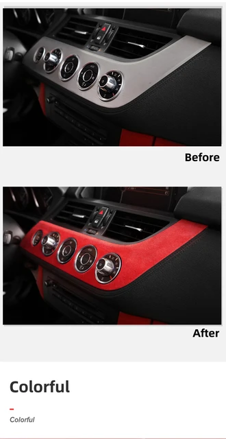 Alcantara Wrap For BMW Z4 E89 2009-2016 Car Interior Center