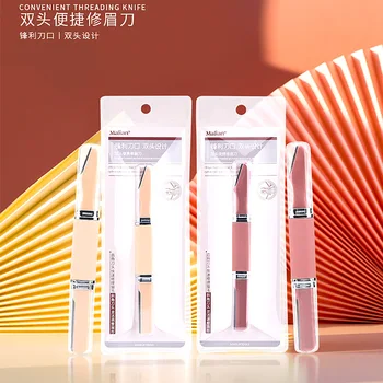 

Portable safe prevent scrape length double of the cutting tools with the new female macro scraping knife eyebrow