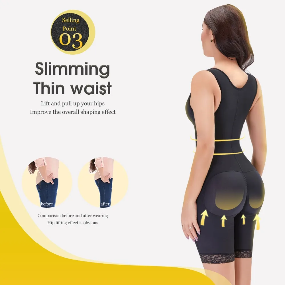 Waist Training Tummy Control & Butt lifter Body Shaper