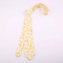 Студенческий галстук для костюма корейская версия свежей личности мультяшное украшение крутая рубашка хлопок галстук для мужчин и женщин