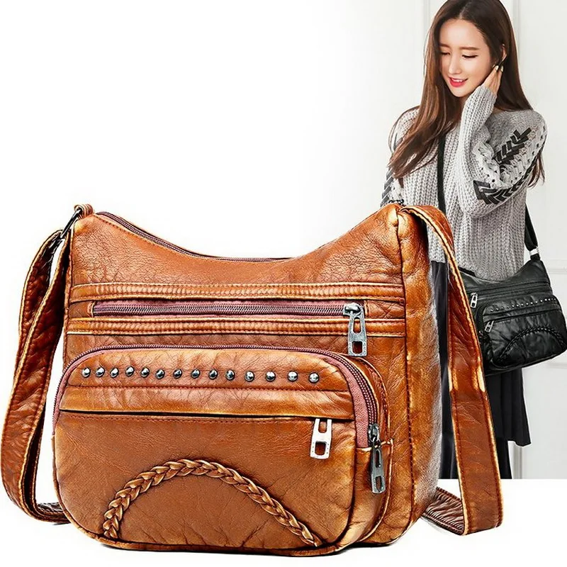 Модные роскошные сумки для женщин дизайнерские 2020 винтажная сумка через плечо из