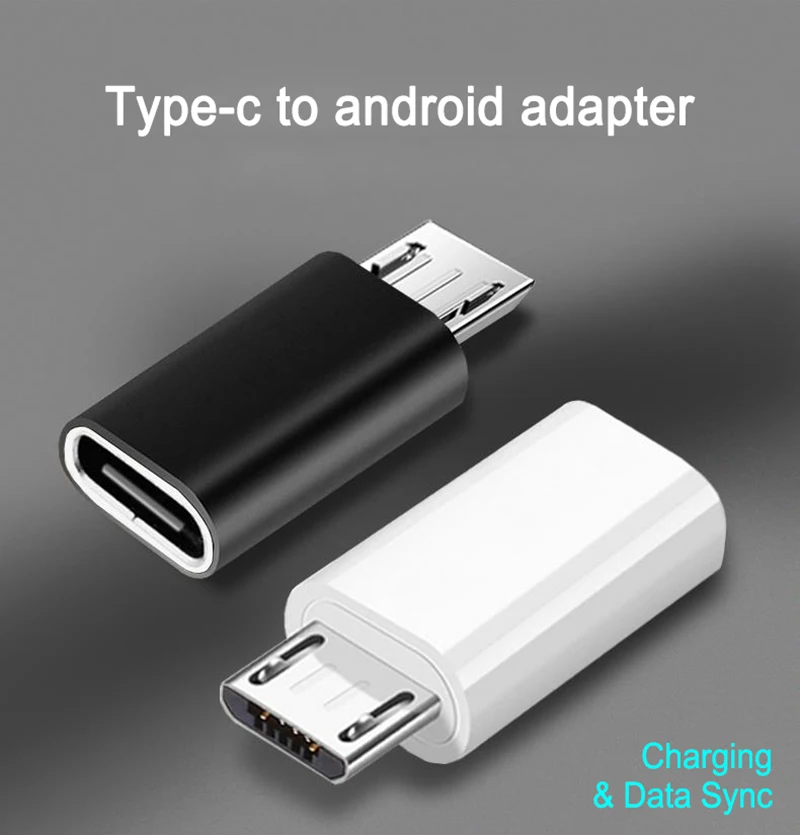 PUJIMAX type C к Micro USB Android телефон кабель адаптер зарядное устройство конвертер для samsung Xiaomi Mi6 Mi5 зарядки синхронизации данных адаптер