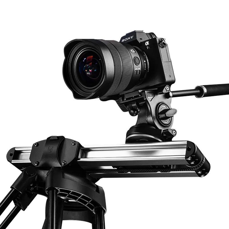 Микро 2 камера слайдер рельсовая система трек Долли портативный Макс полезная нагрузка 8 кг Мини Видео слайдер для камеры DSLR камера BMCC красный ARRI мини