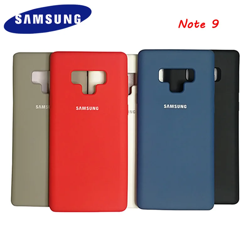 

Samsung Note 9 high quality silicone case soft touch back protection