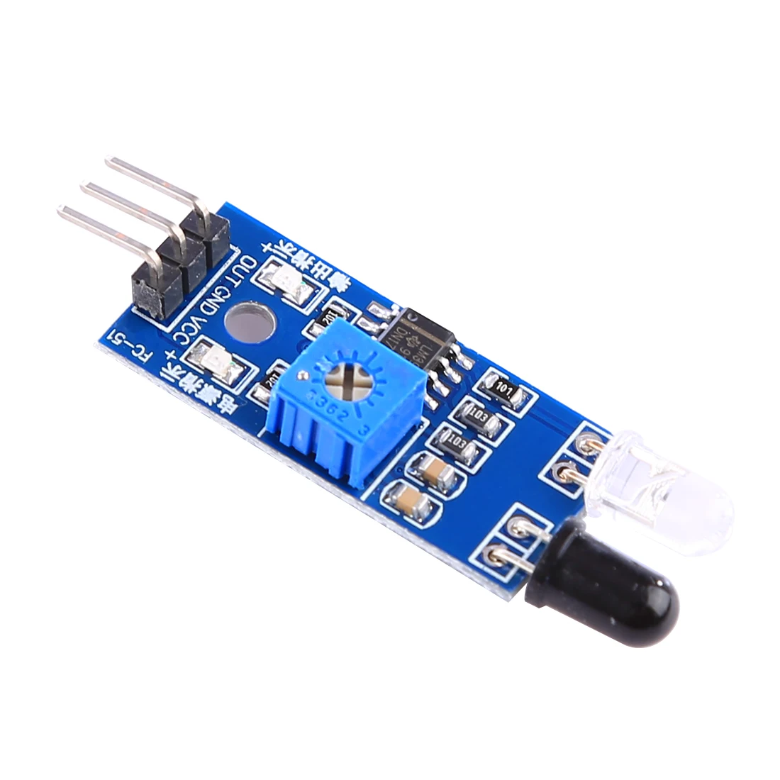 1/10 шт. инфракрасный избегание Сенсор модуль для Arduino интеллигентая(ый) «Робокар Поли»