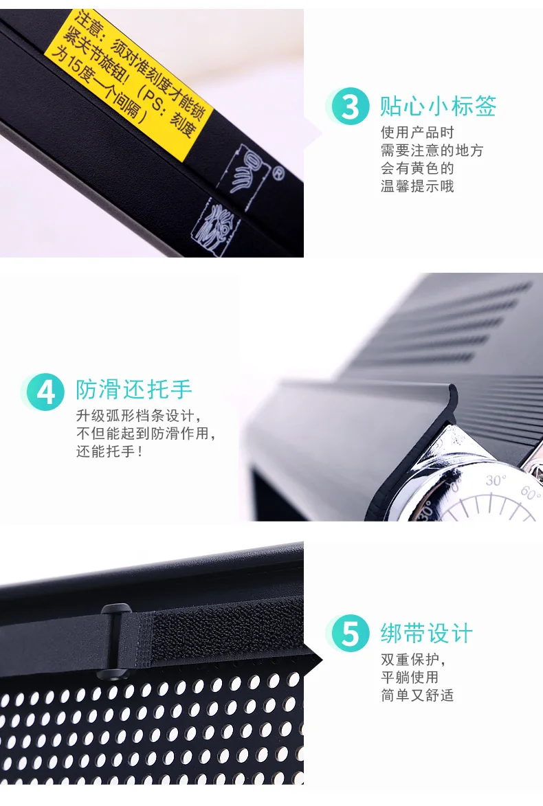 5%New European Easy To Pull Flat Tablet Laptop Stand Bed With Lazy Table Folding Lift Desk Multi-function Computer Desk