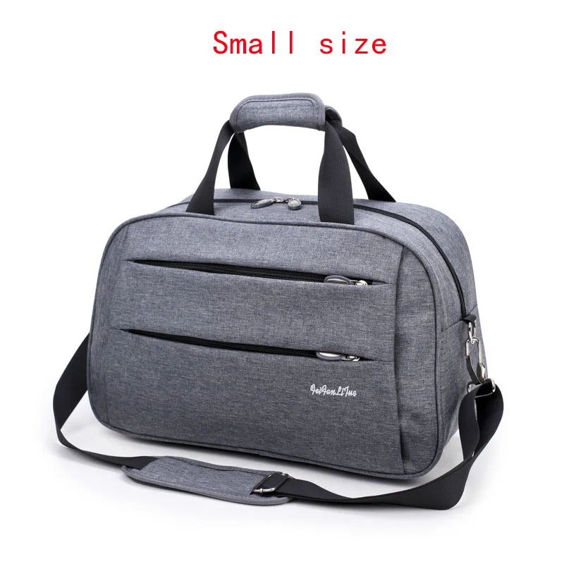 Мужская деловая дорожная сумка, большая вместительность, женские дорожные сумки для путешествий, сумка для багажа, уличная упаковка для хранения, куб, сумка для багажа - Цвет: Small Gray bag