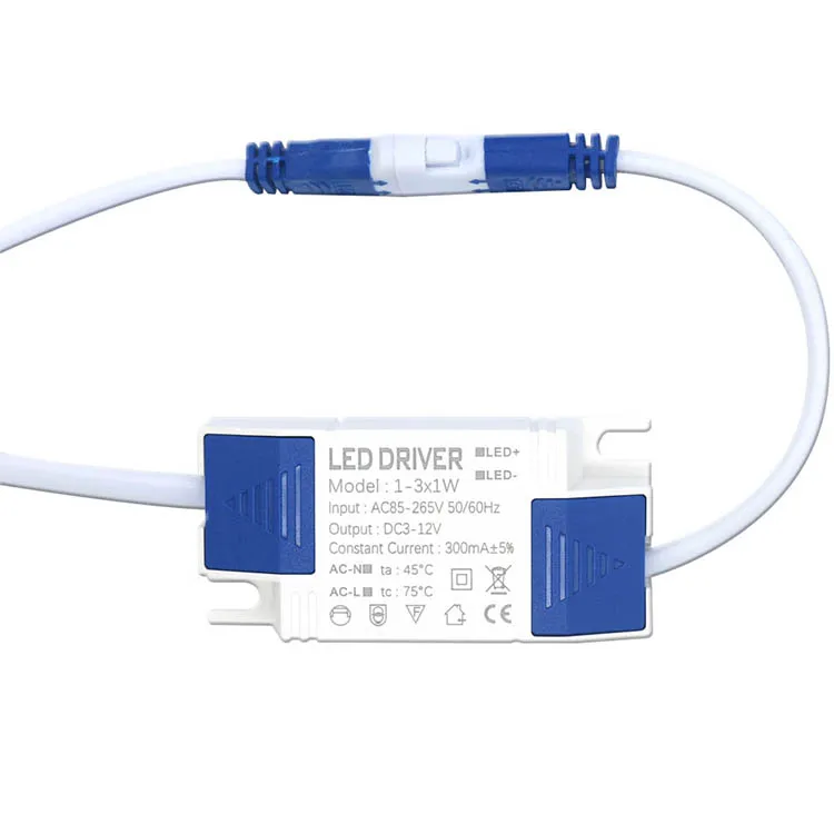 LED Power Supply Driver 1W 3W 4W 7W 8W 12W 18W 25W 36W 300mA Lighting Transformers For LED Power Light Panel Light Downlight DIY