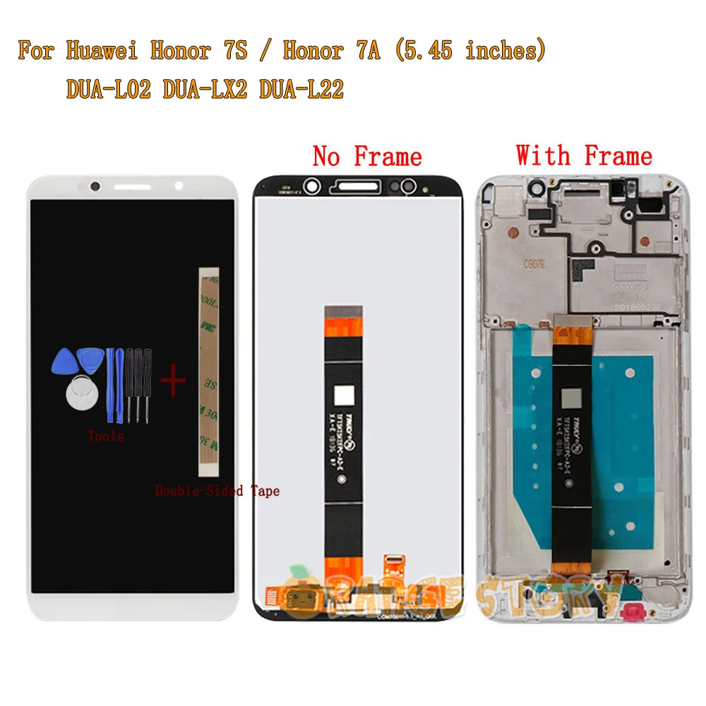 

For Huawei Honor 7A DUA-L22 5.45" New Replacement Full LCD DIsplay Touch Screen Glass For Huawei Honor 7S DUA-LX2 LCD Screen