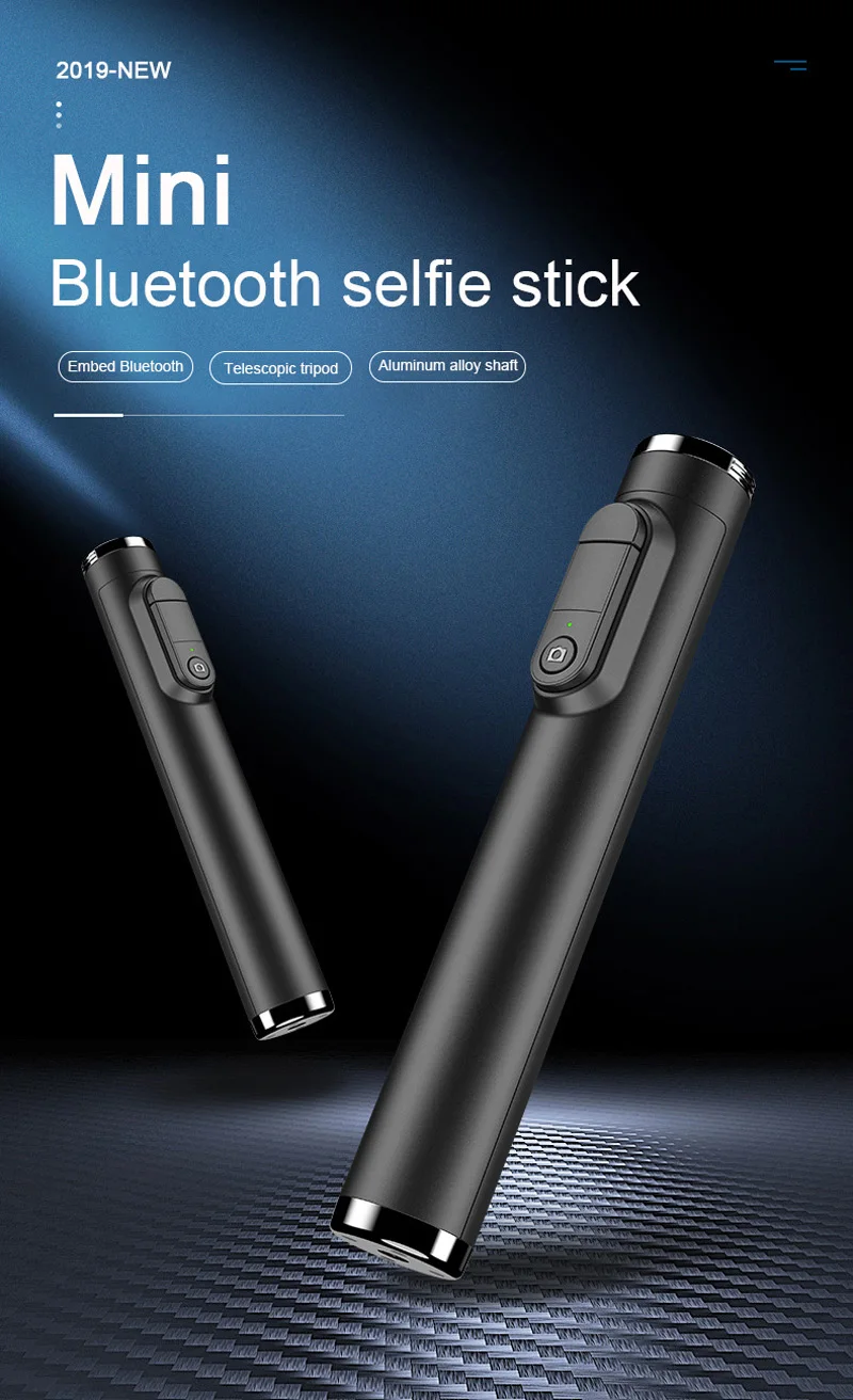 Беспроводной Bluetooth селфи-палка Съемный Bluetooth пульт дистанционного управления Независимый съемный штатив портативный селфи-палка