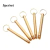 5PCS NEW Folding Type Golden Earwax Cleaner Portable Ear Wax Removal Tools Ear Spoon Clean Cleaning Tool with Key Chain ► Photo 2/6
