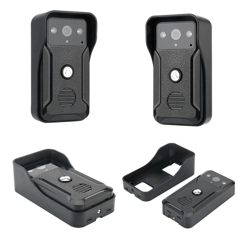 Mountainone 7-дюймовый Дисплей кабель камеры беспроводные видео телефон двери дверной звонок Инфракрасный Rainband Европейская стандартная вилка