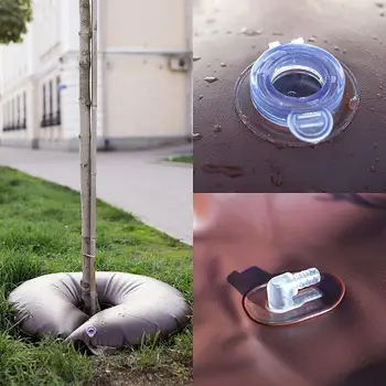 

15 Gallom Slow Rrelease Tree Watering Bag Tree Watering Gardening Tools Roots PVC Irrigation Drip Bag Ring-shaped