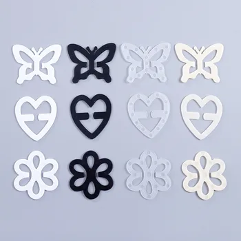 

3 pcs/set Hot Sale Underwear Fasteners Hollow Butterfly Shape Bra Buckles DIY Replacement Strap Holders Invisible Bra Clips