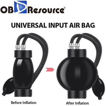 

Quick Intake Adaptor Universal Inflatable Block Off Bladder For Car Automobiles Smoke Leak Detector Diagostic Tool Input Air Bag