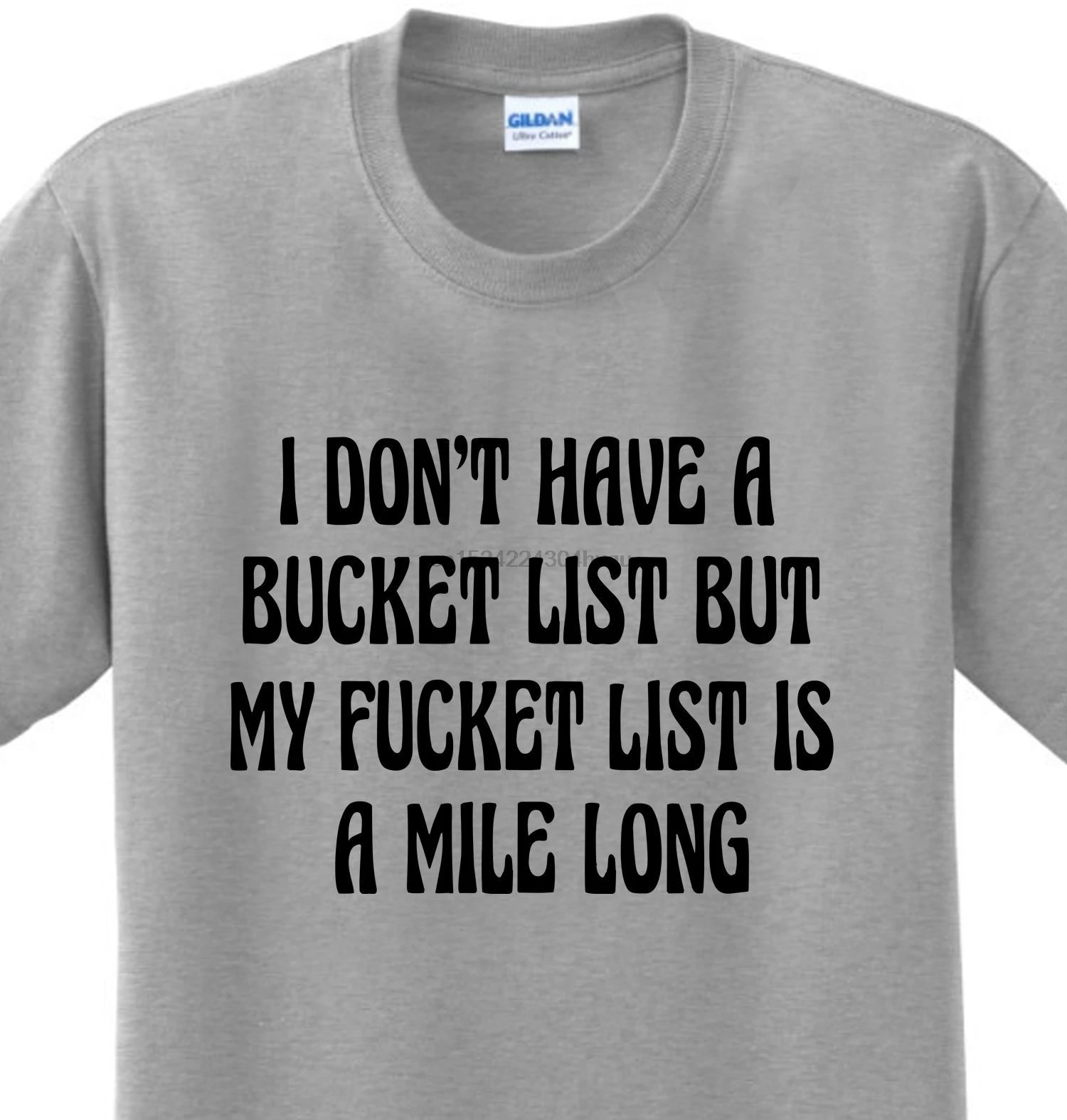Fucket List Bucket забавная фраза Новинка колледж Юмор крутая футболка любого размера |