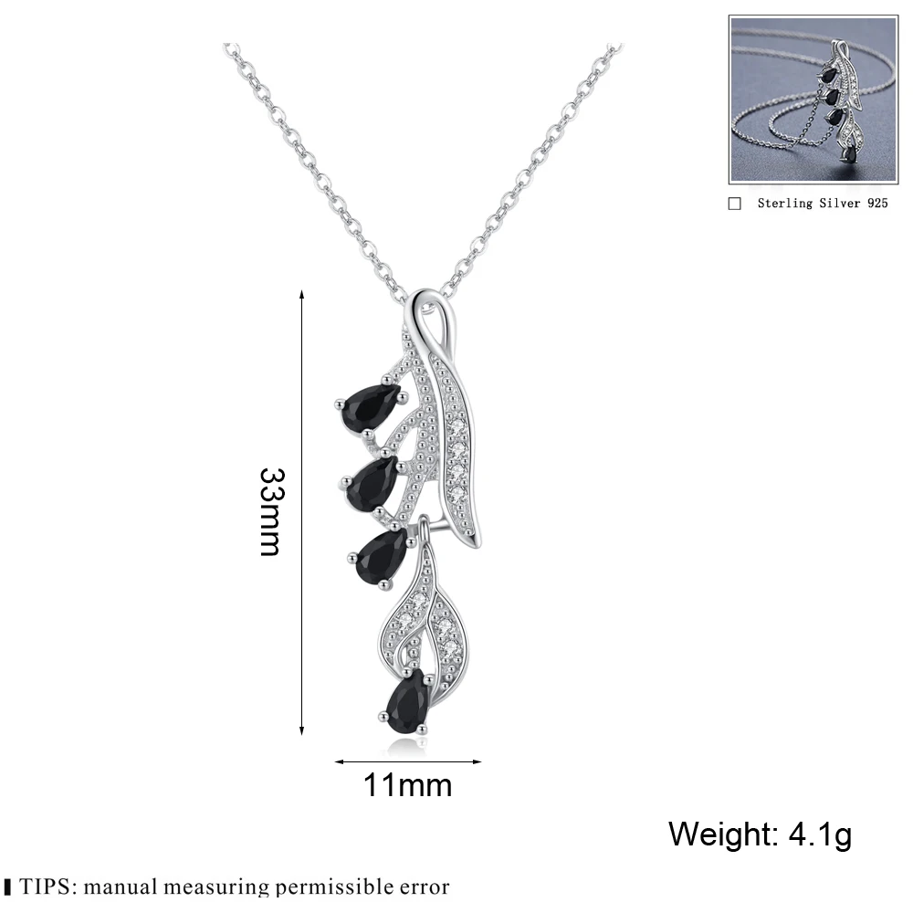 BLACK AWN Necklace Silver Color Slide Necklace Women Jewelry Classic Round Necklaces&Pendants K072