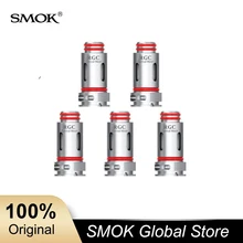 5 шт./упак. электронных сигарет SMOK RPM80 катушки 0.17ohm КПК катушки 0,4/0,6/0,8/1/1.2ohm об/мин сетки тройные кварцевые СК постоянного тока катушки для электронных сигарет Smok RPM80 RPM80 Pro