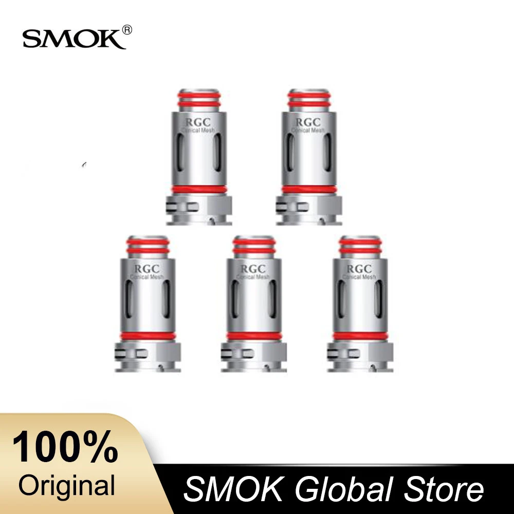 SMOK RPM80 катушка 0 4 Ом RGC 6/0 8/1/1/Ом об/мин сетка Тройная кварцевая SC DC головка для Smok Pro