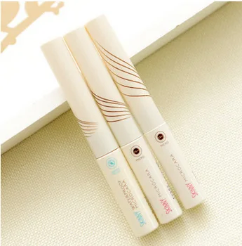 

Yue extremely fine brush head Mascara 2.5 mm long thick curling waterproof easy to dye powder blue