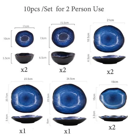 10pcs set
