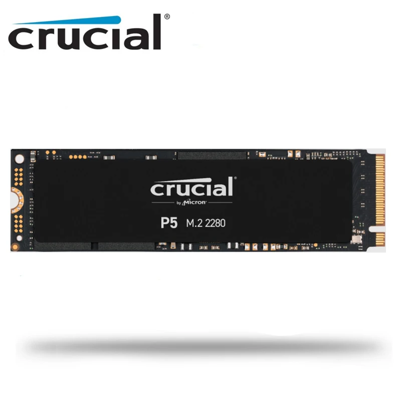 Crucial P5 500GB 1TB SSD PCIe Gen3x4 M.2 2280 Solid State Drive For Laptop Desktop Internal hard drive 500G | Компьютеры и офис