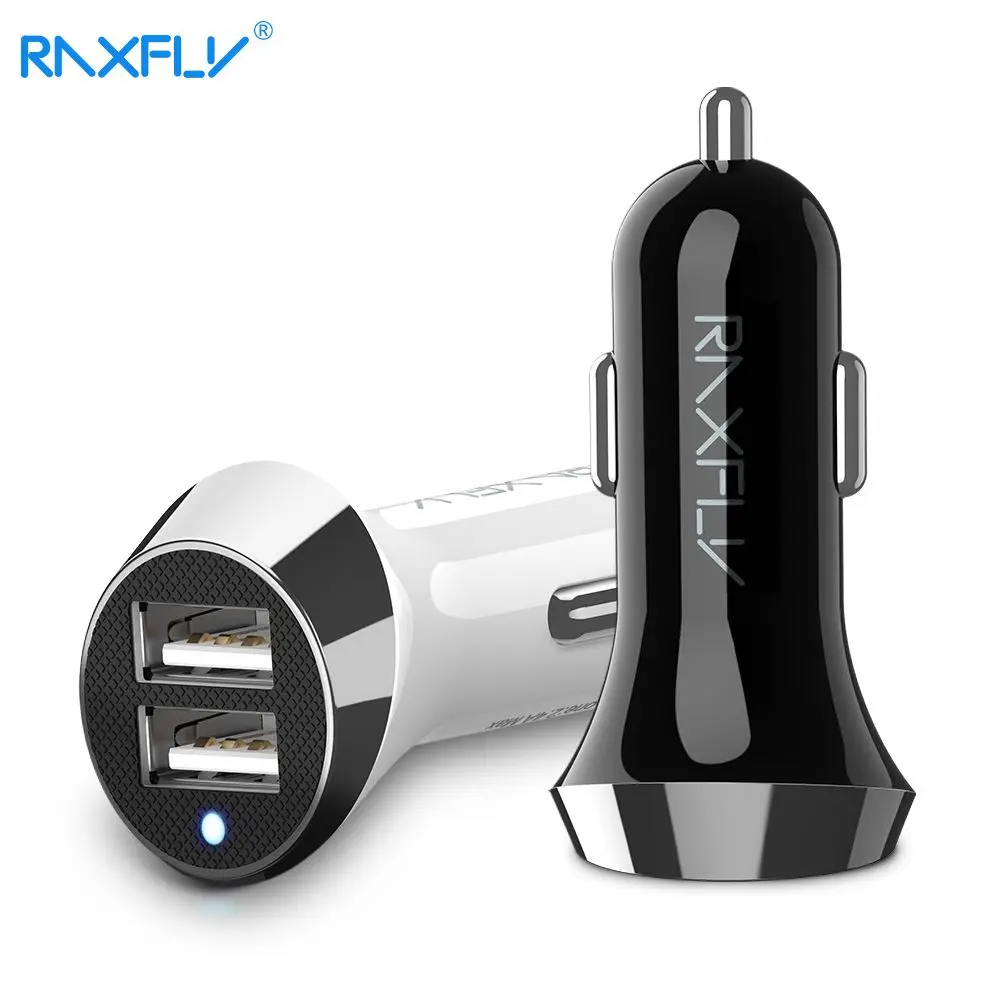 Автомобильное зарядное устройство RAXFLY USB для Xiaomi mi быстрая зарядка аксессуары