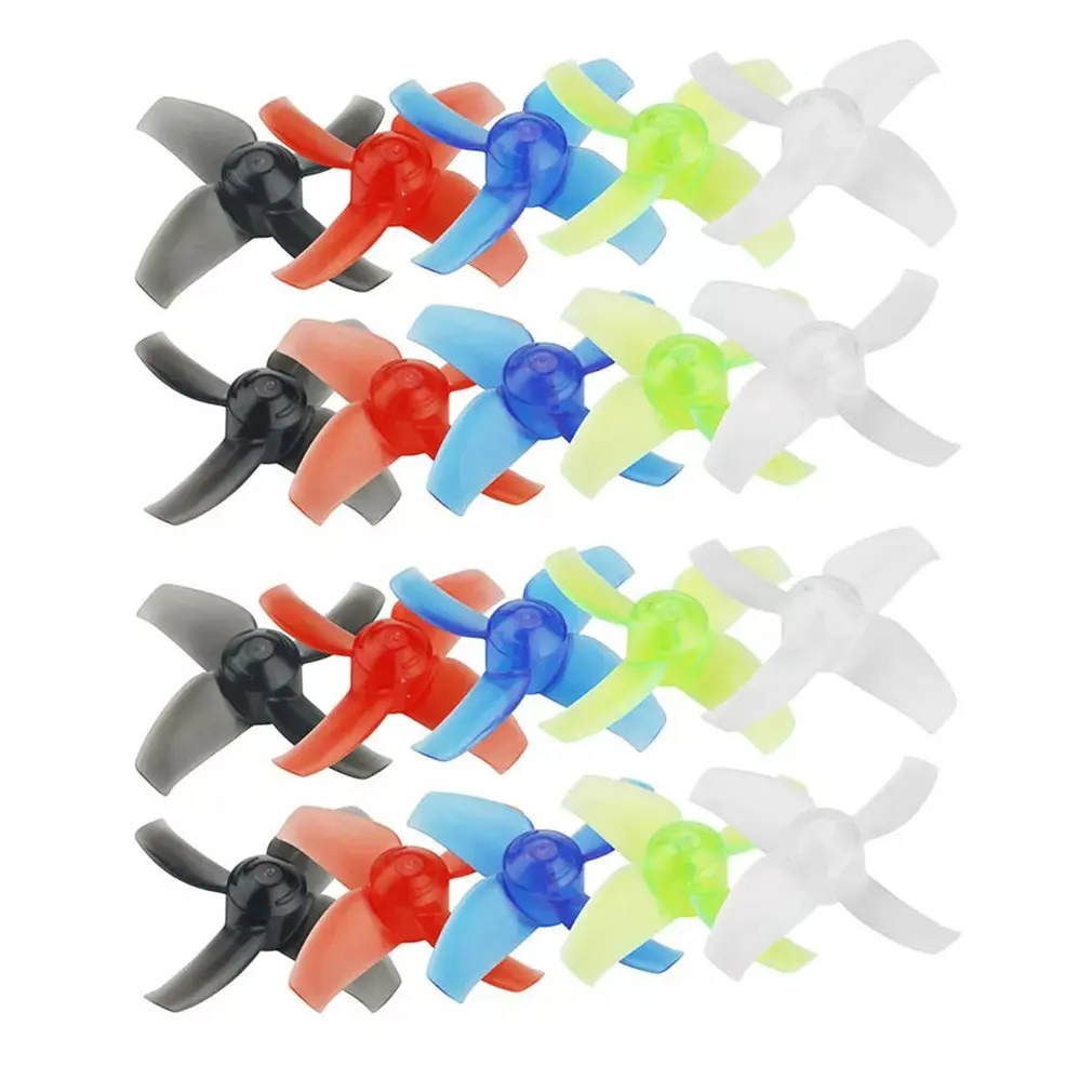 

10 Pairs LDARC 40mm 4-blade Transparent Propeller 1.5mm Hub CW CCW Props Set for Beta75X RC Drone Aircraft Parts