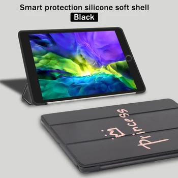 

Princess Crown iPad Case For iPad Mini 1 3 Funda Soft Silicone Back Coque Protective Cover iPad 7th Generation Case Pro 11 2020