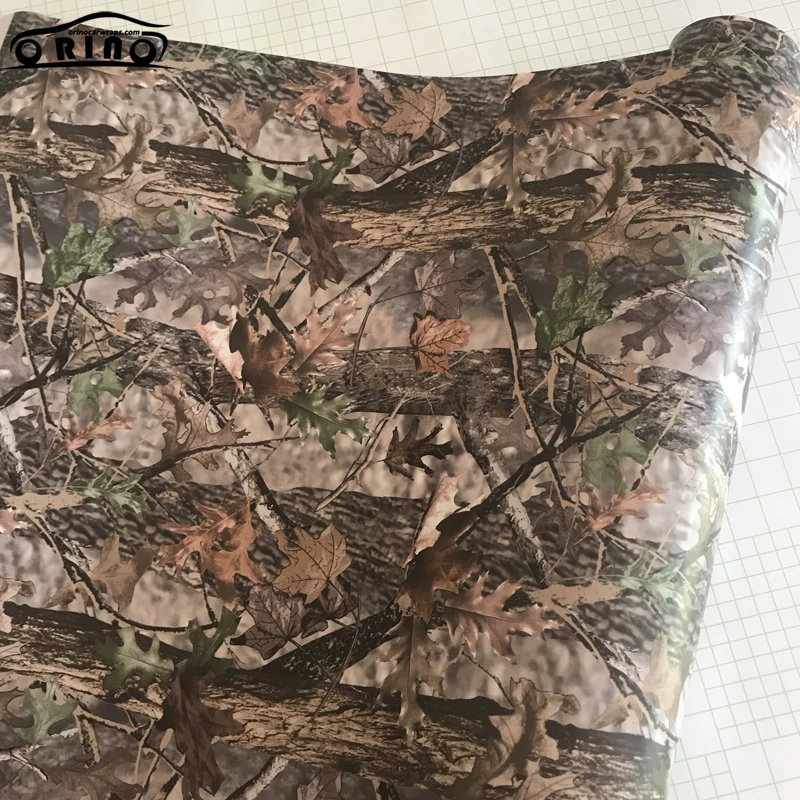 7 видов теневой травы Realtree камуфляжная виниловая пленка с воздушными пузырьками клейкая Автомобильная Наклейка на мотоцикл обертывание ping