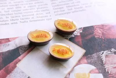 10 шт. миниатюрный моделирования искусственные продукты смолы мини-игрушки плоская спина, Кабошон Украшение для скрапбукинга творческие, декоративные, для рукоделия - Цвет: fish