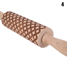 Рождество тиснение Скалка печенья тесто палочка помадка инструмент выпечки лапши ролик HUG-предложения