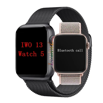 

New Iwo 13 pro 1:1 Watch 5 Smartwatches Men Bluetooth call Sport Smart watch heart rate fitness track For apple Iphone Samsung