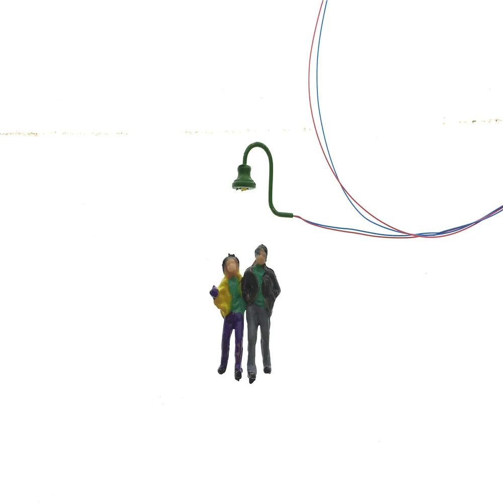 

10 шт./лот архитектурная модель светильника для компоновки поезда модель строительные наборы игрушка