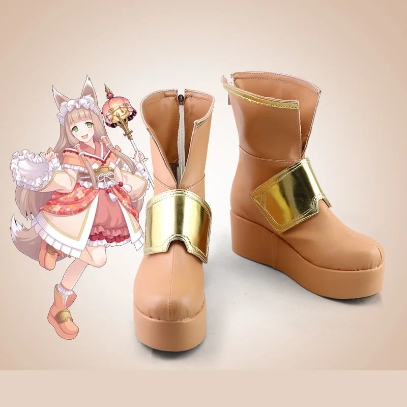 Unisex Anime Cos Himemiya Maho Cosplay Costumes Boots Custom Made |