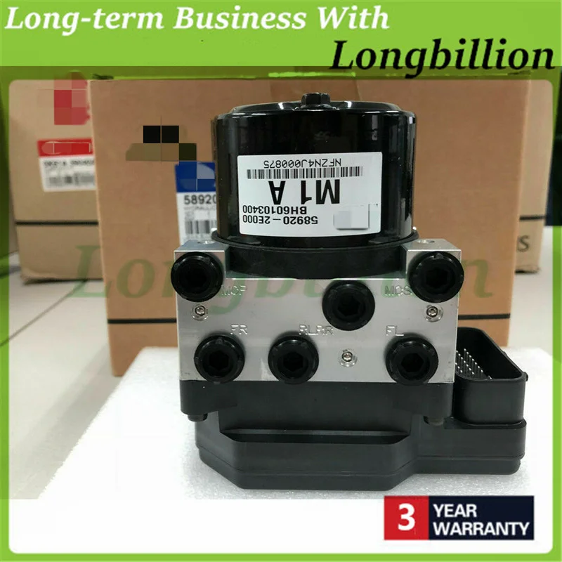 1PC 58920 2E000 Módulo Hidráulico ABS 2WD 2005 2008 para Hyundai Tucson KIA Sportage 589202E000