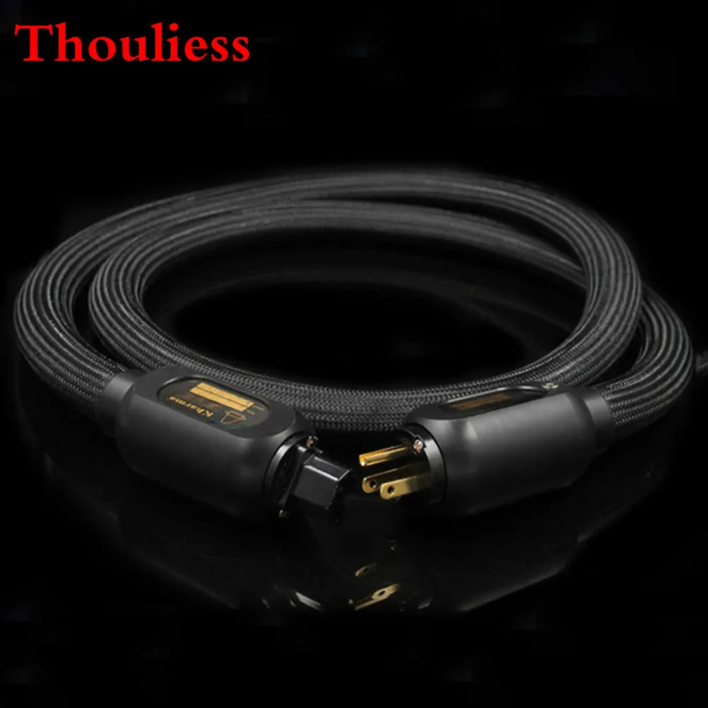 

Thouliess HIFI Kharma Grand Reference US mains AC Power Cable High Performance Power Cord for amplifier CD Player