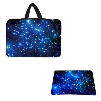 

Neoprene Laptop Bag 15.6 13.3 14 12.1 9.7 17 Tablet 10.1 Notebook Carry Bags Cases PC Netbook Handbag Small Rubber Mouse Pad Set