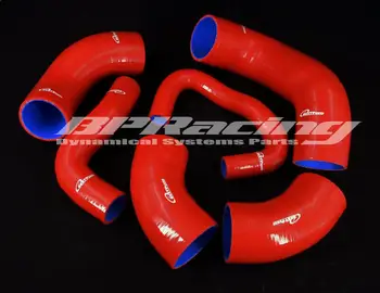 

Silicone Turbo Intercooler Hose / Pipe For MITSUBISHI LANCER EVO 7 8 9 CT9A 4G63 Red