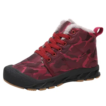 

SAGACE Toddler Boots Winter Ankle Short Boot Waterproof Footwear Warm Kid's Shoe Ankle Boot Plus Size Warm Snow Boots hot Sep 17