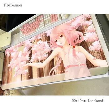 

Guilty Crown mousepad cute gaming mouse pad 90x40cm pc computer gamer accessories mat wrist rest laptop desk protector pads